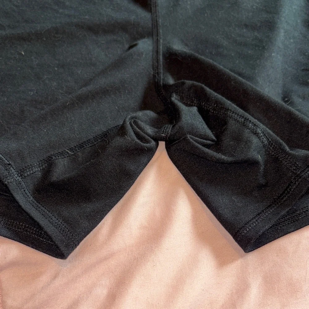 Maurices Women's Black Bike Shorts Plus Size 1X Lot of 6 pair - Picture 2 of 8